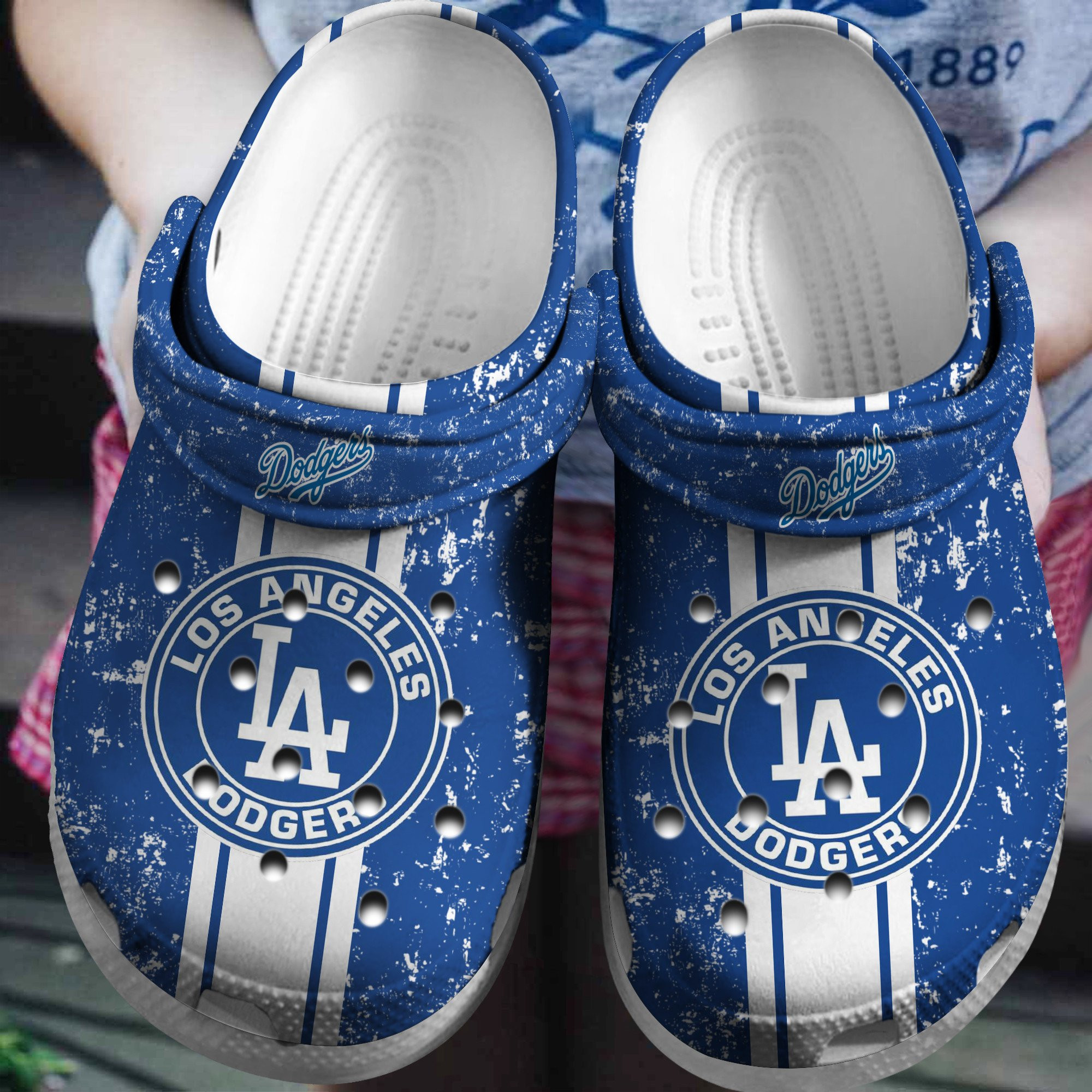 Hot Mlb Team Los Angeles Dodgers, Hot Team Crocs Clogs For Men Women and Kids