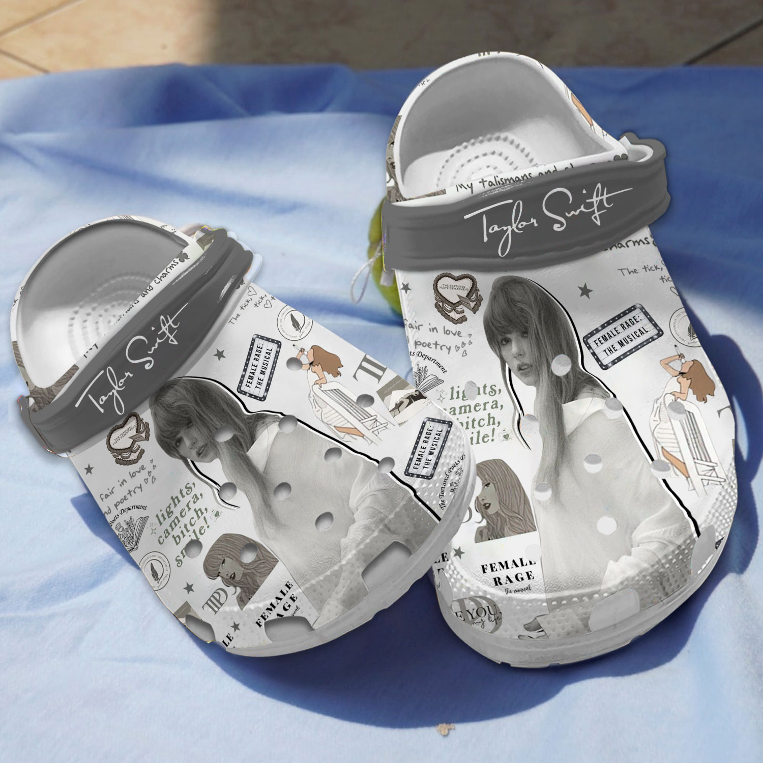 Lightweight Taylor Swift, Lightweight Taylor Swift Crocs Clogs For Men Women and Kids