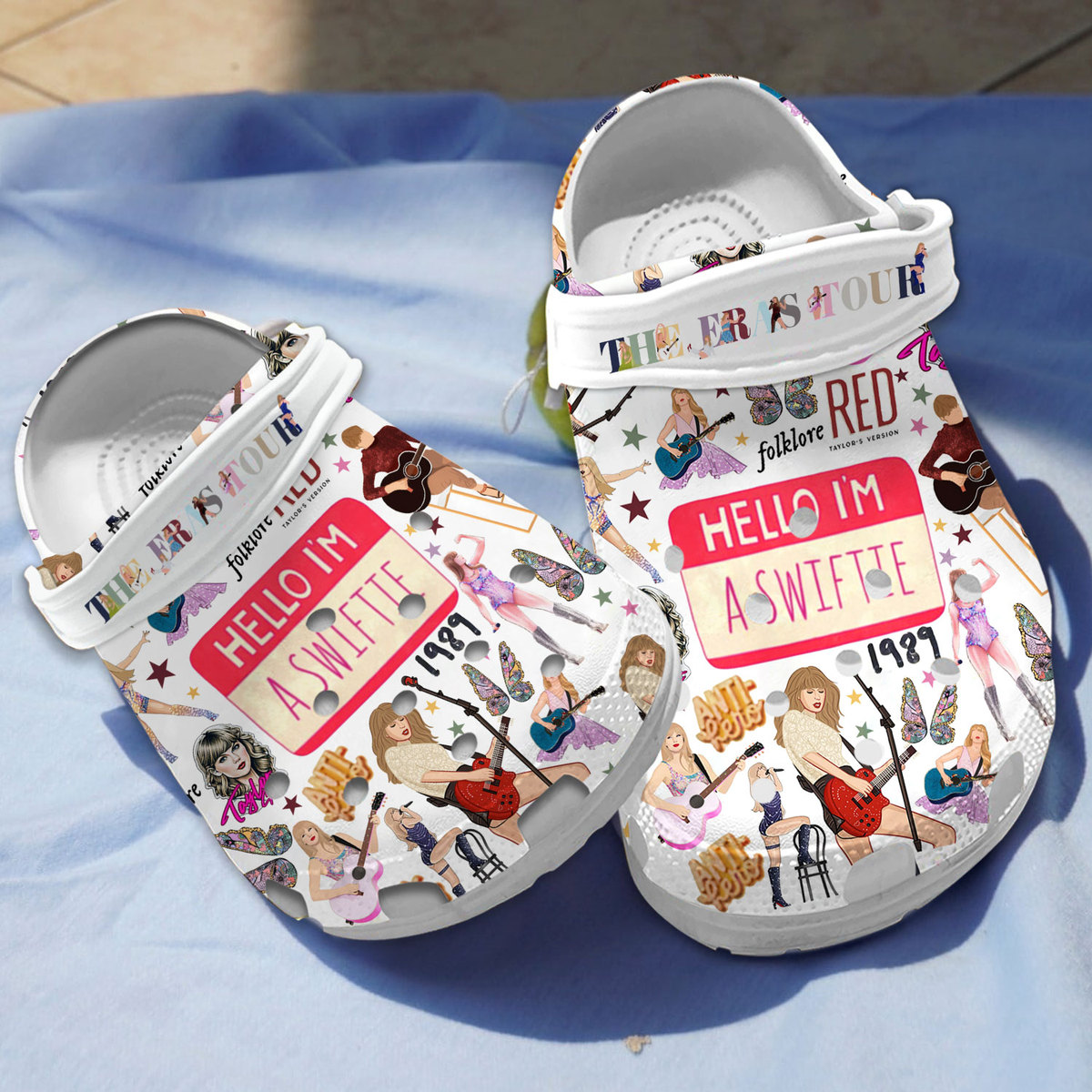 The Eras Tour A Swiftie The Perfect Of Taylor Swift, Crocs Clogs For Men Women and Kids