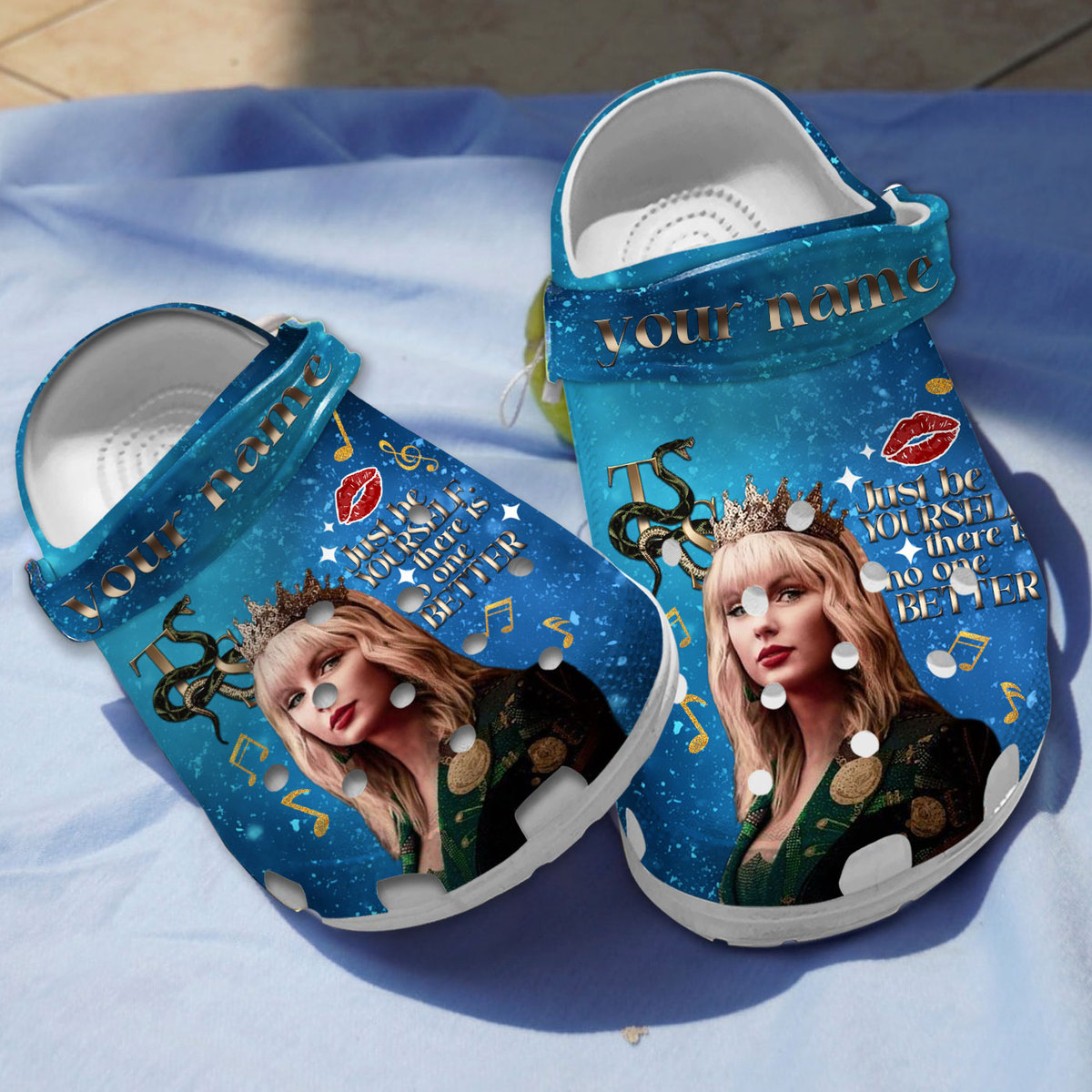 Personalized Singer Taylor Swift, Singer Taylor Crocs Clogs For Men Women and Kids