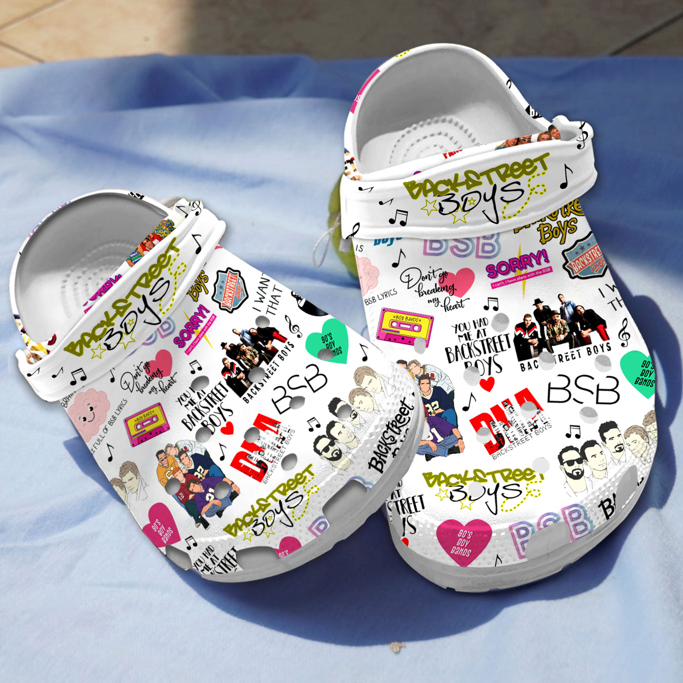 Backstreet Boys Music Band Music For Fans Backstreet Boys Crocs Clogs For Men Women and Kids