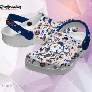 New York Mets Baseball MLB Sport Classic Mets Fan Gears Crocs Clogs For Men Women and Kids