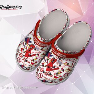 St. Louis Cardinals Baseball MLB Sport 3D Printed Classic Crocs Clogs For Men Women and Kids