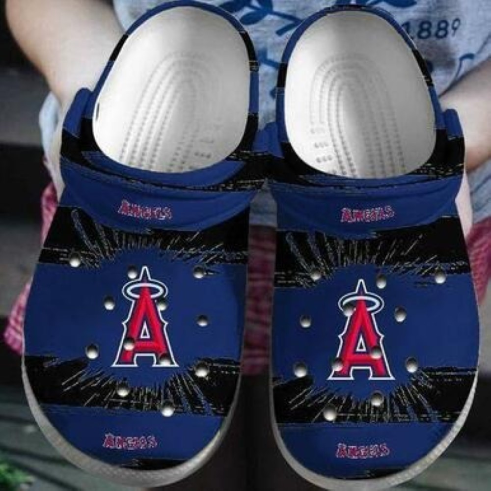 Los Angeles Angels MLB Sport Crocband Comfortable, Los Angeles Angels Crocs Clogs For Men Women and Kids 52
