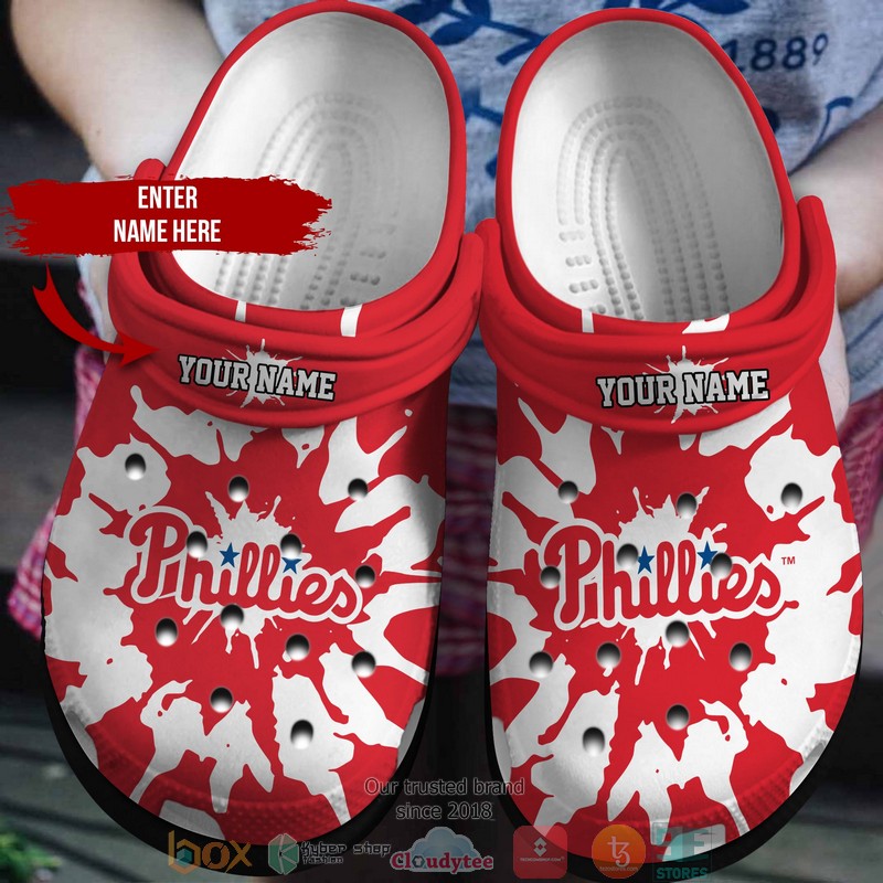 Philadelphia Phillies MLB Sport Crocband Comfortable Crocs Clogs For Men Women and Kids 73