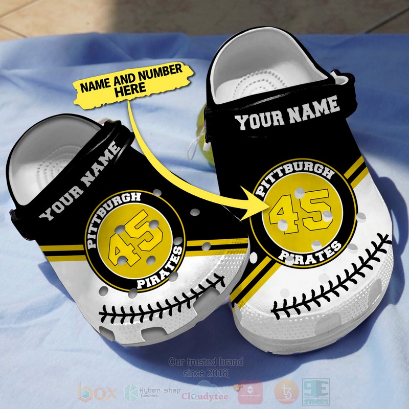 Pittsburgh Pirates MLB Sport Crocband Comfortable Crocs Clogs For Men Women and Kids
