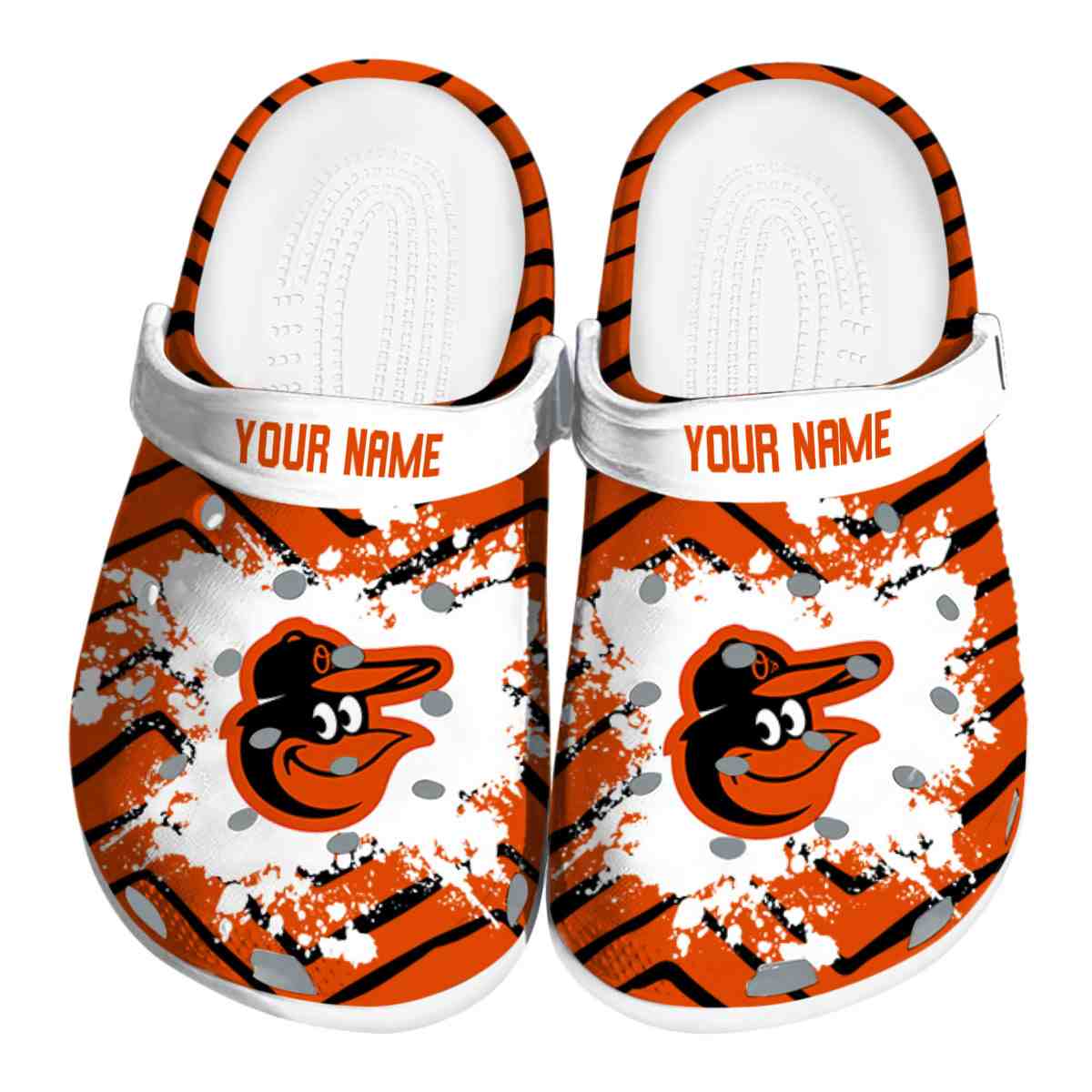 Baltimore Orioles MLB Sport Crocband Comfortable, Baltimore Orioles Crocs Clogs For Men Women and Kids 73