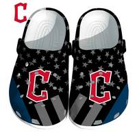 Cleveland Guardians MLB Sport Crocband Comfortable Crocs Clogs For Men Women and Kids 35