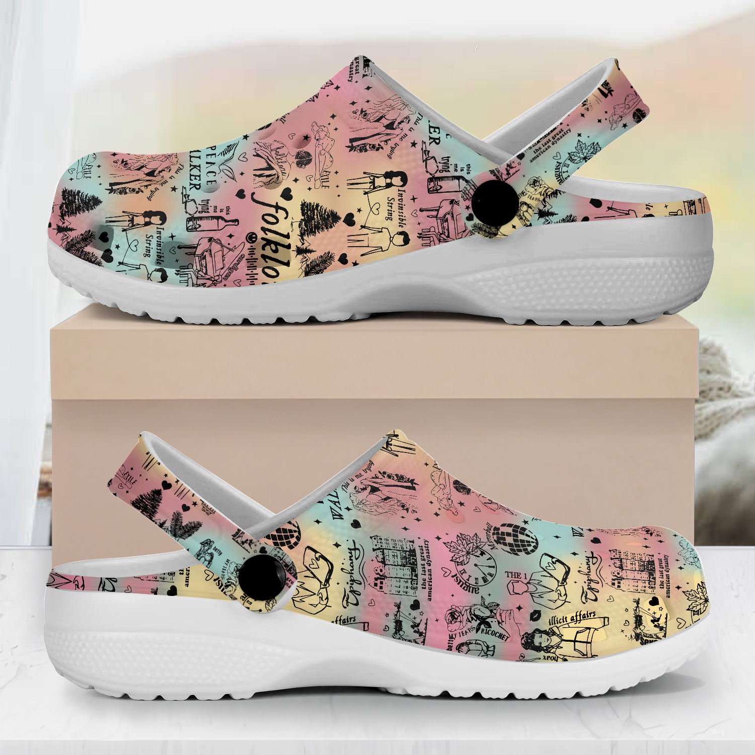 Taylor Swift Music Crocband Crocs Clogs For Men Women and Kids 102