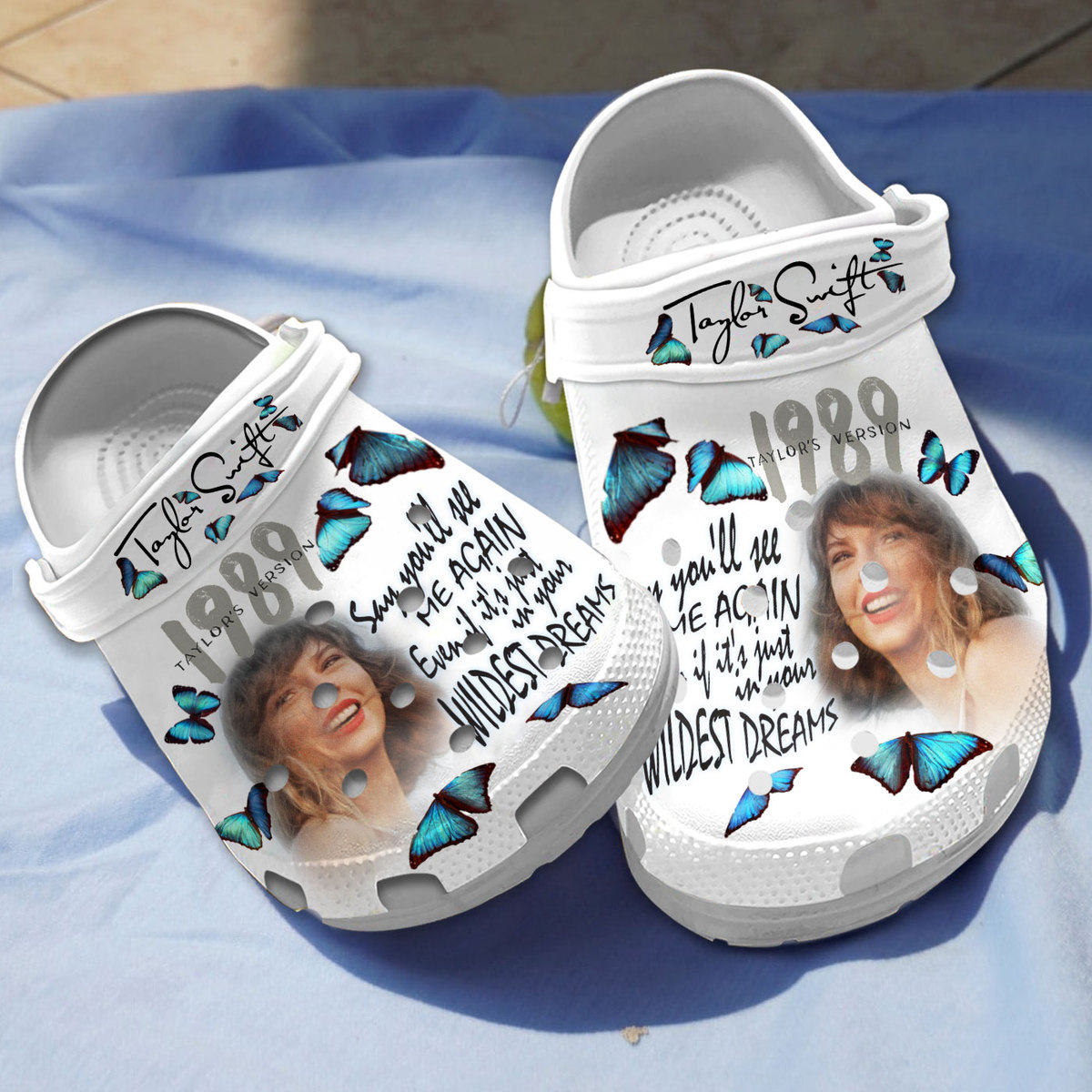 Taylor Swift Music Crocband Crocs Clogs For Men Women and Kids 9