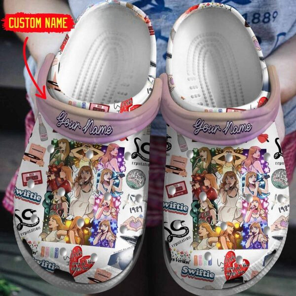 Taylor Swift Music Crocband Crocs Clogs For Men Women and Kids 17