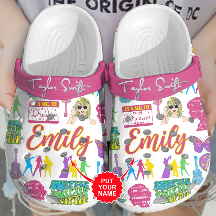 Taylor Swift Music Crocband Crocs Clogs For Men Women and Kids 59