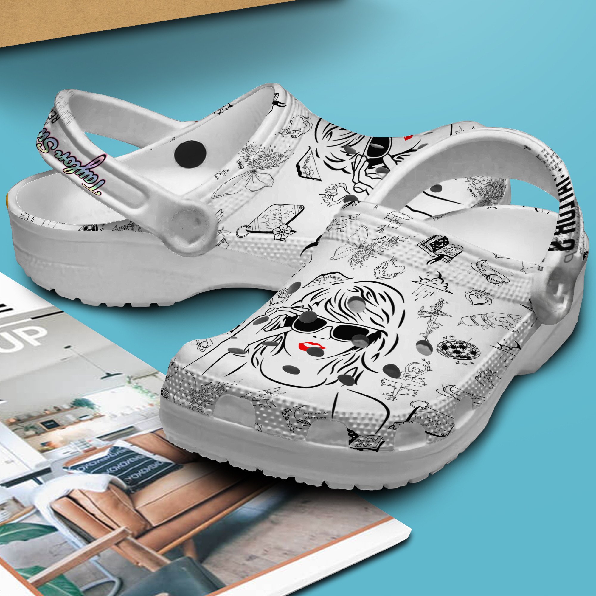 Taylor Swift Music Crocband Crocs Clogs For Men Women and Kids 116