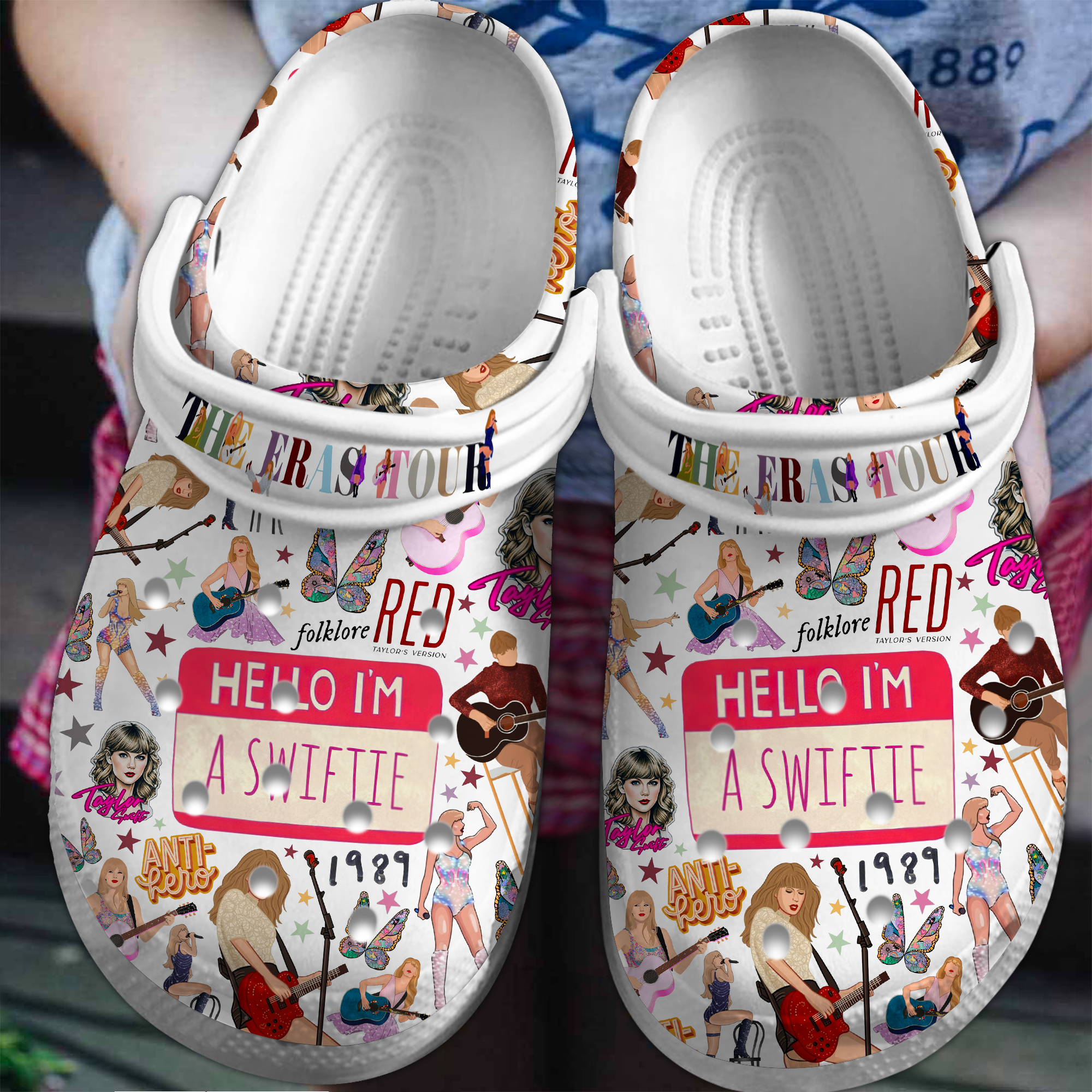 Taylor Swift Music Crocband Crocs Clogs For Men Women and Kids 125