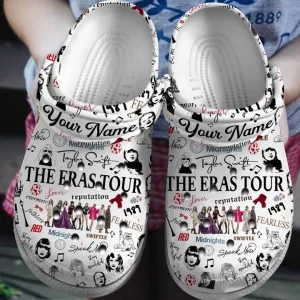 Taylor Swift Crocband Comfortable, Taylor Swift Crocs Clogs For Men Women and Kids 149