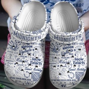 Taylor Swift Crocband, Taylor Swift Crocs Clogs For Men Women and Kids 24