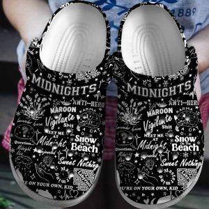 Taylor Swift Crocband, Taylor Swift Crocs Clogs For Men Women and Kids 26