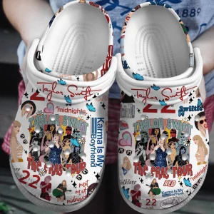 Taylor Swift Crocband Comfortable, Taylor Swift Crocs Clogs For Men Women and Kids 36
