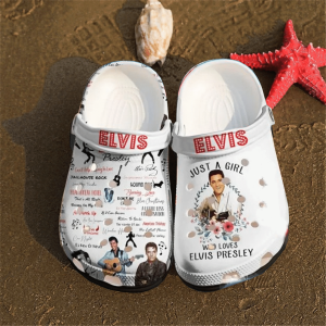 Elvis Presley, Elvis Presley Crocs Clogs For Men Women and Kids 31