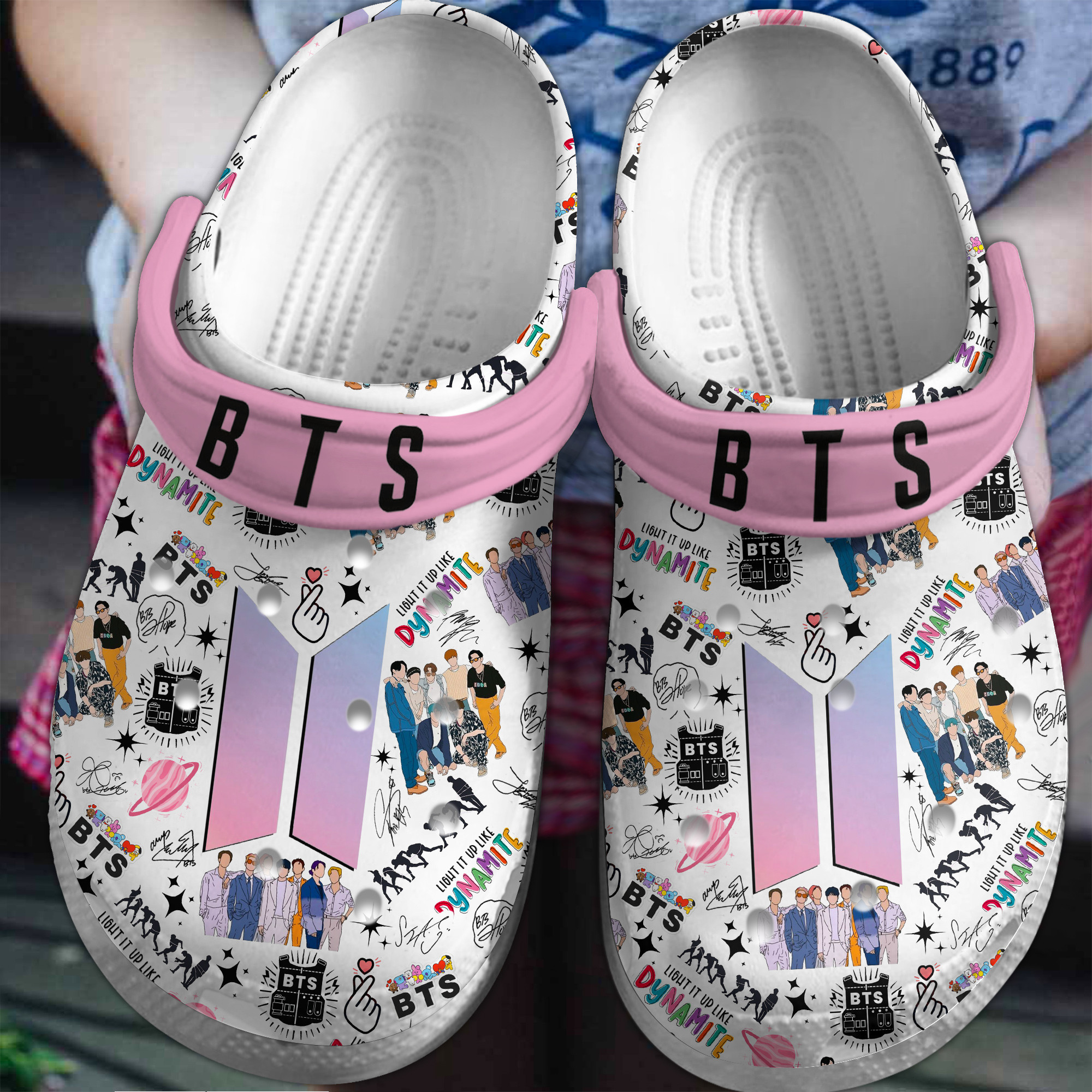 BTS Music Crocband Comfortable, BTS Music Crocs Clogs For Men Women and Kids 3