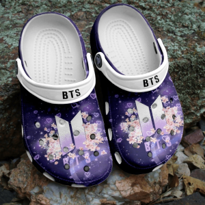 BTS Jungkook Pattern Crocband Crocs Clogs For Men Women and Kids 17