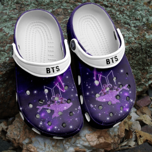BTS Jungkook Pattern Crocband Crocs Clogs For Men Women and Kids 30