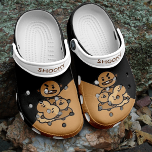 BTS Jungkook Pattern Crocband Crocs Clogs For Men Women and Kids 25