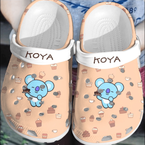 BTS Jungkook Pattern Crocband Crocs Clogs For Men Women and Kids 19
