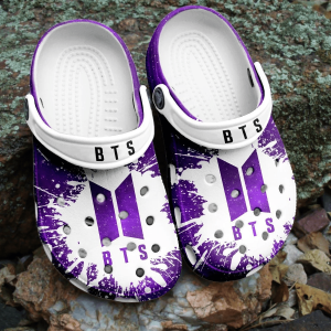 BTS Jungkook Pattern Crocband Crocs Clogs For Men Women and Kids 23