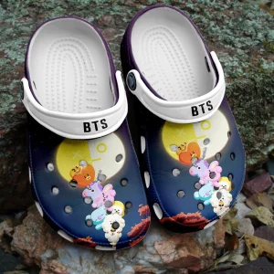 BTS Jungkook Pattern Crocband Crocs Clogs For Men Women and Kids 53