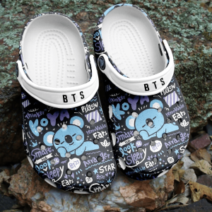 BTS Jungkook Pattern Crocband Crocs Clogs For Men Women and Kids 40