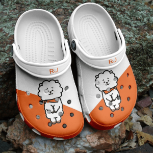 BTS Jungkook Pattern Crocband Crocs Clogs For Men Women and Kids 46