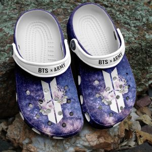 BTS Jungkook Pattern Crocband Crocs Clogs For Men Women and Kids 39