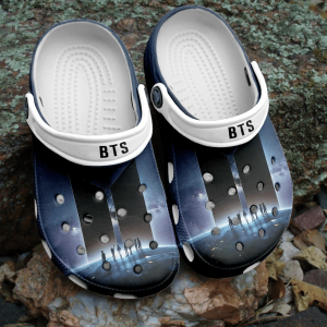 BTS Jungkook Pattern Crocband Crocs Clogs For Men Women and Kids 60