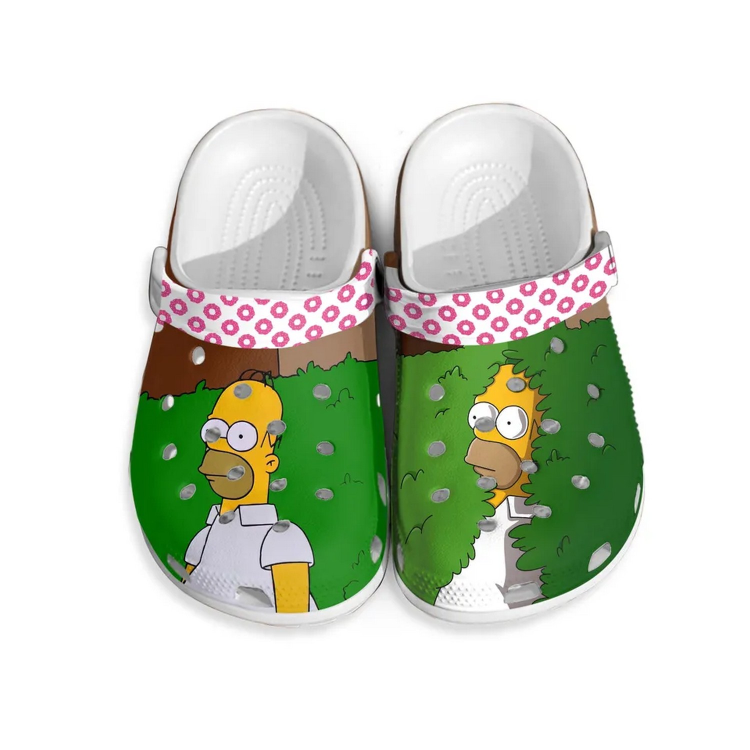 Green The Simpsons Funny, Green The Simpsons Crocs Clogs For Men Women and Kids