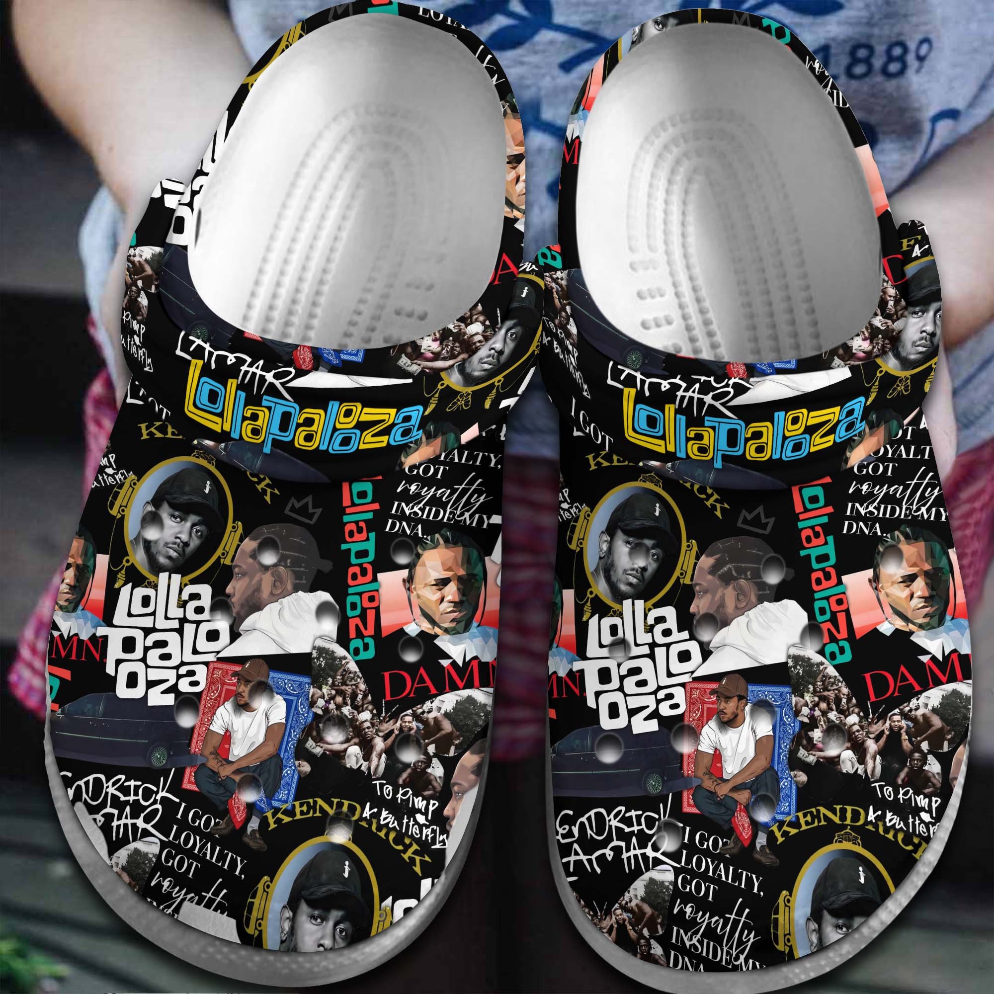 Durable Black Slippers Kendrick Lamar Fast Shipping, Crocs Clogs For Men Women and Kids