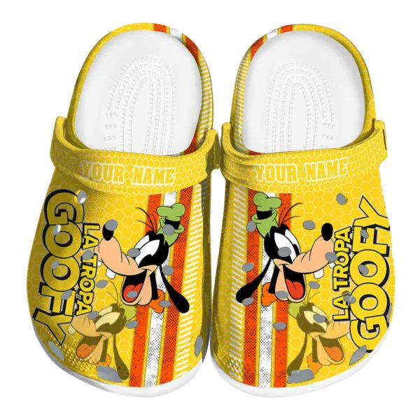 Soft Comfortable Funny Goofy Yellow, Soft Funny Crocs Clogs For Men Women and Kids