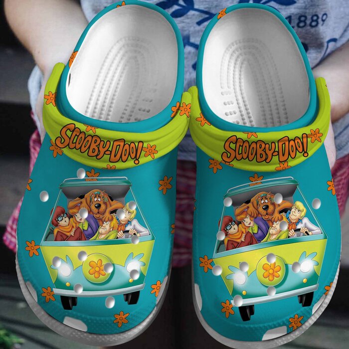 Non-slip Comfortablecooby Doo Cartoon Slippers Sandals Crocs Clogs For Men Women and Kids