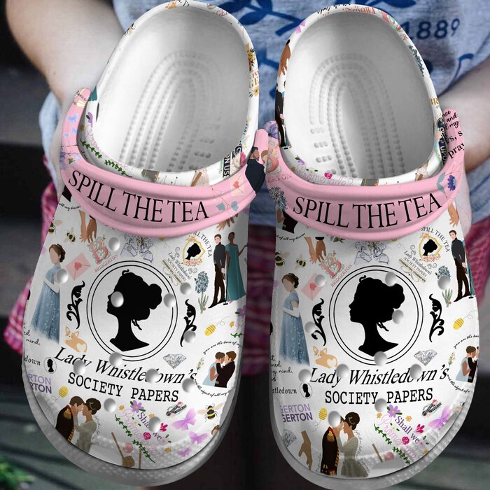 Comfortable Lady Whistledown Movie Slippers Sandals Crocs Clogs For Men Women and Kids