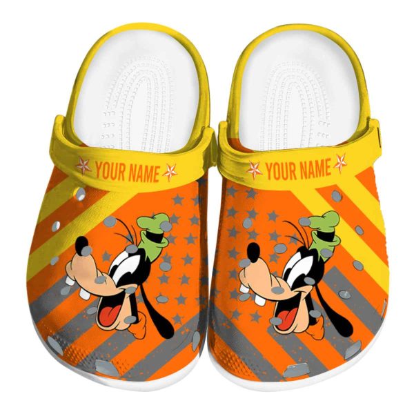 Personalized Funny Character Goofy, Funny Character Crocs Clogs For Men Women and Kids