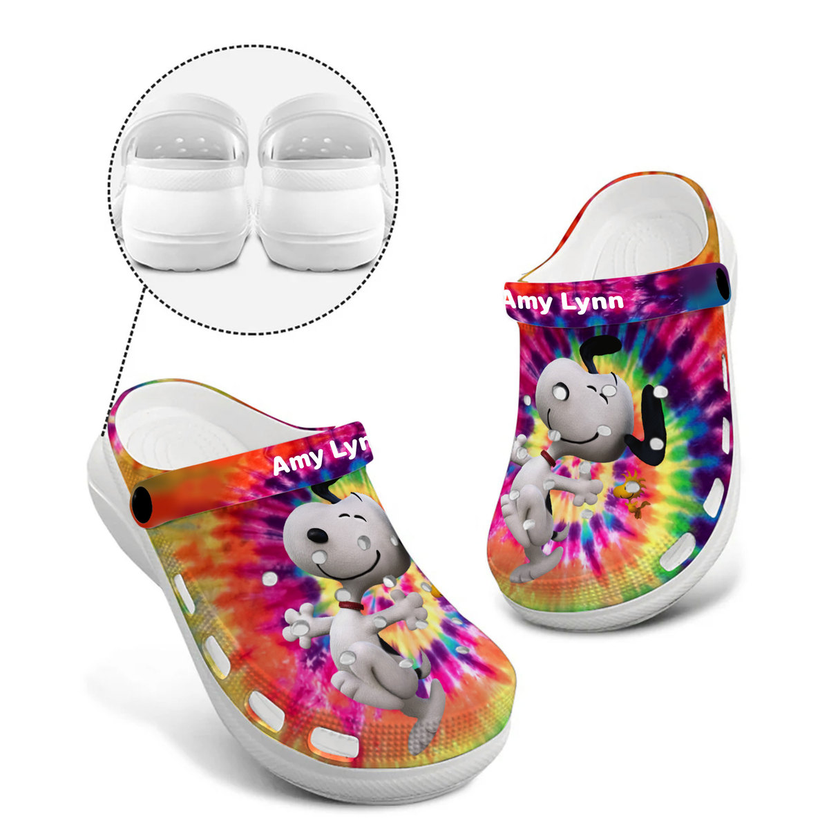 Lightweight Snoopy Colorful Crocs Clogs For Men Women and Kids