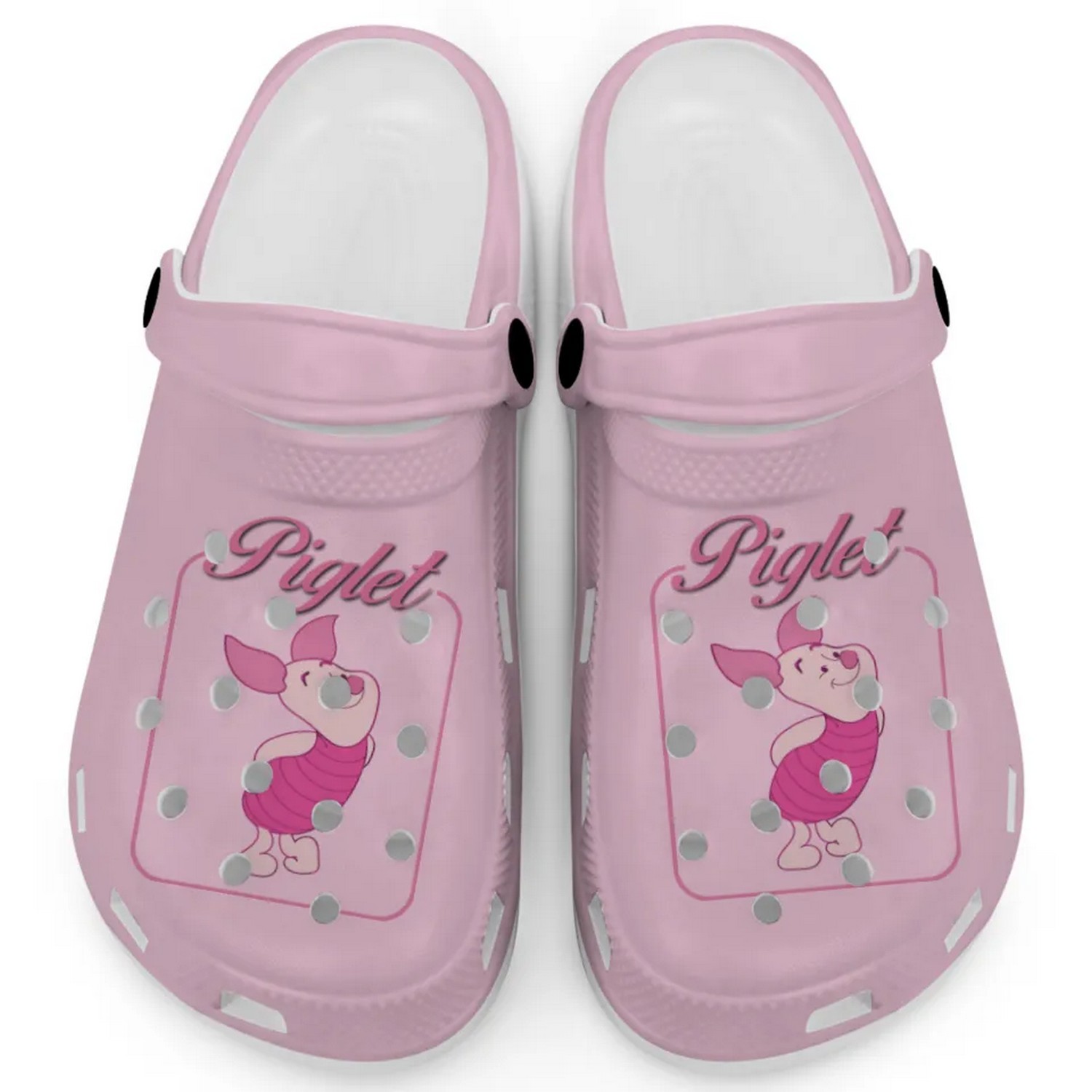 Graceful Piglet Winnie The Pooh Blossom Crocs Clogs For Men Women and Kids
