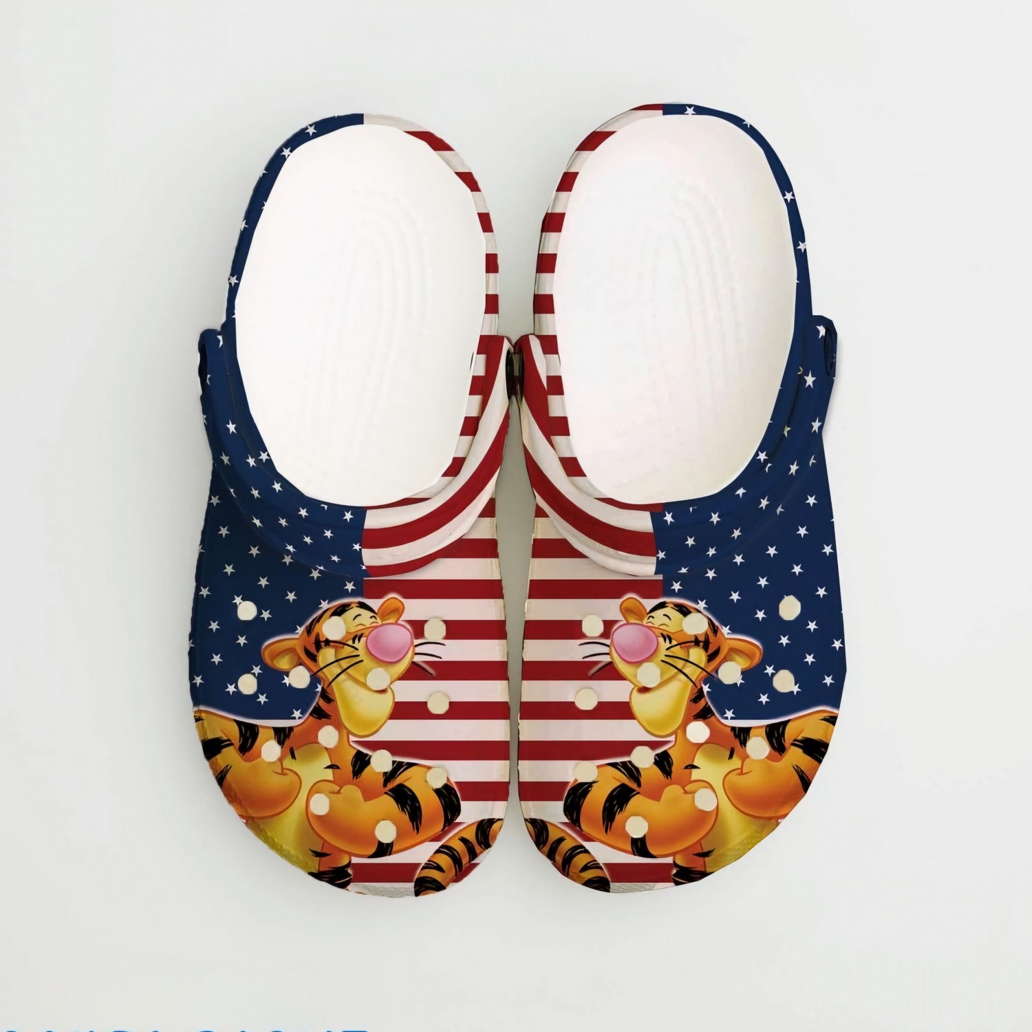 Winnie The Pooh Tigger Love American, Winnie The Pooh Crocs Clogs For Men Women and Kids