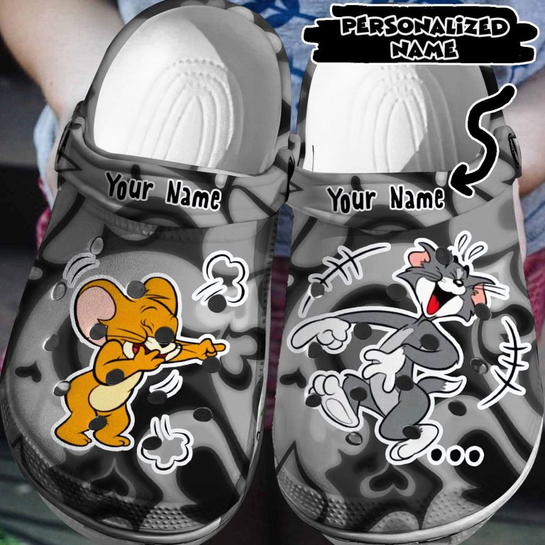 Happy Friends Tom And Jerry Personalized Crocs Clogs For Men Women and Kids