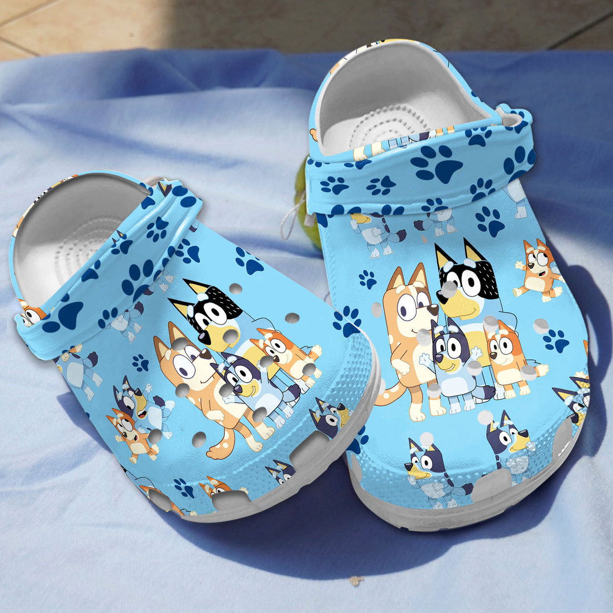 Soft And Durable Bluey Cartoon s, Soft And Durable Crocs Clogs For Men Women and Kids
