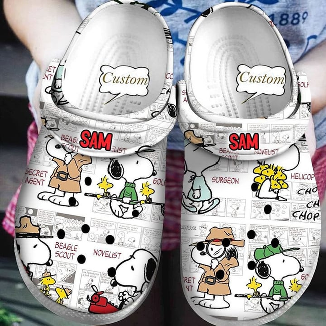 Durable And Lightweight Peanut Snoopy Comics, Durable And Lightweight Crocs Clogs For Men Women and Kids