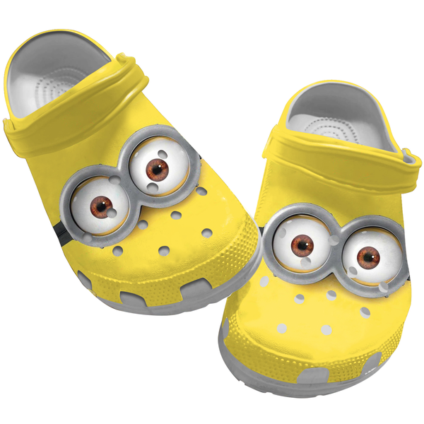 Minion Eyes Yellow, Minion Eyes Yellow Crocs Clogs For Men Women and Kids