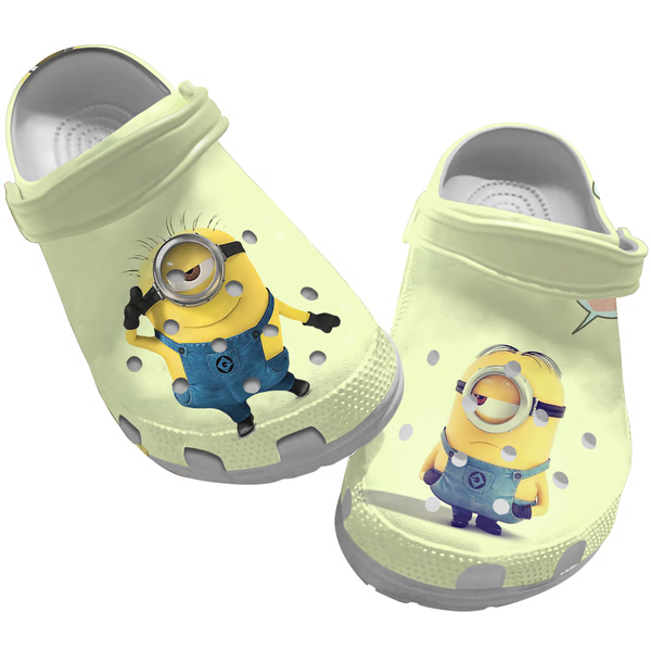Minion Classic, Minion Classic Crocs Clogs For Men Women and Kids