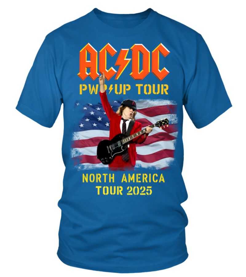 Ac/Dc Pwr Up Tour Merch Tour 2025 Shirt - Image 3