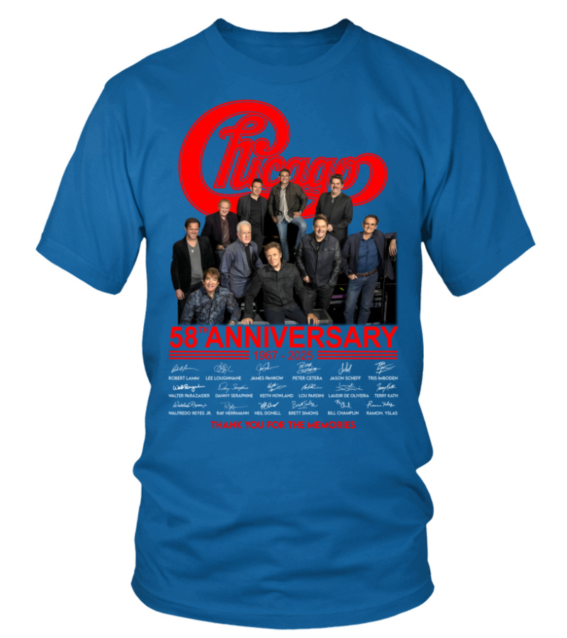 Chicago Band Merch Tour 2025 Shirt - Image 3